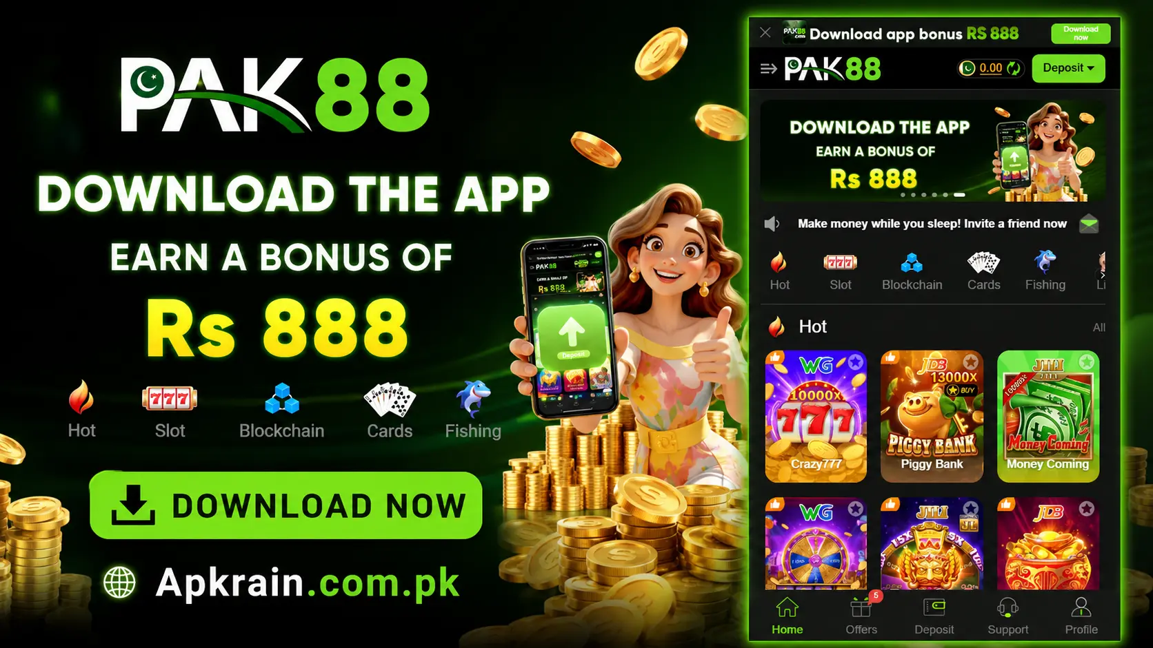 Pak88 game banner