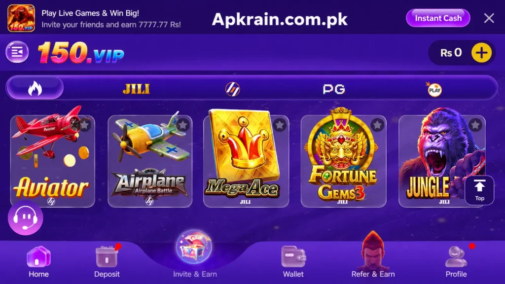 150VIP Game Banner Image