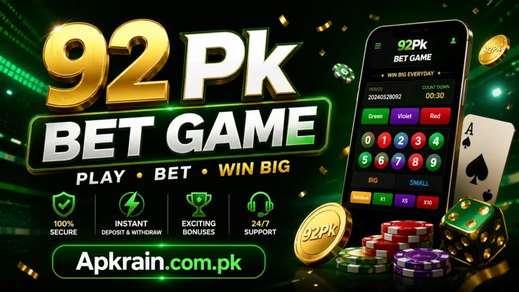 92Pk Bet Game