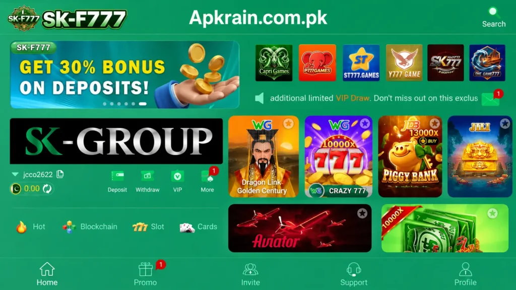 Sk F777 Game