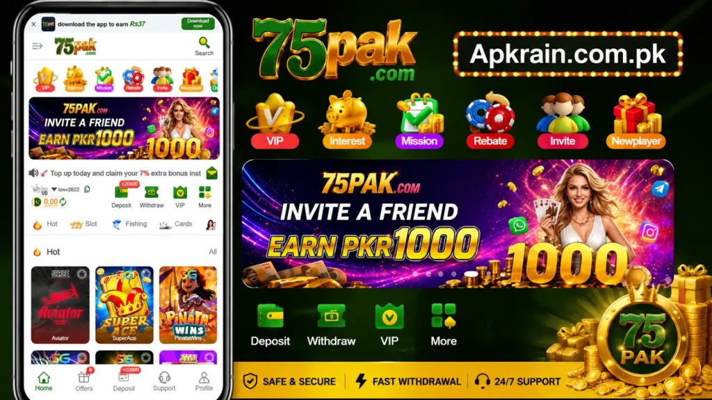 75 Pak Game Banner Image