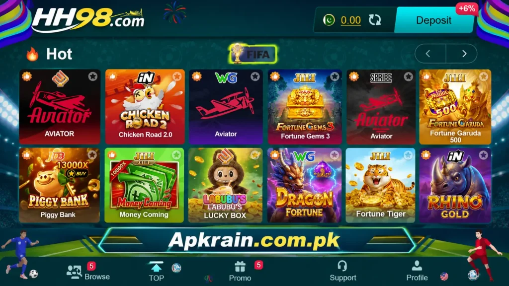 HH98 Game App