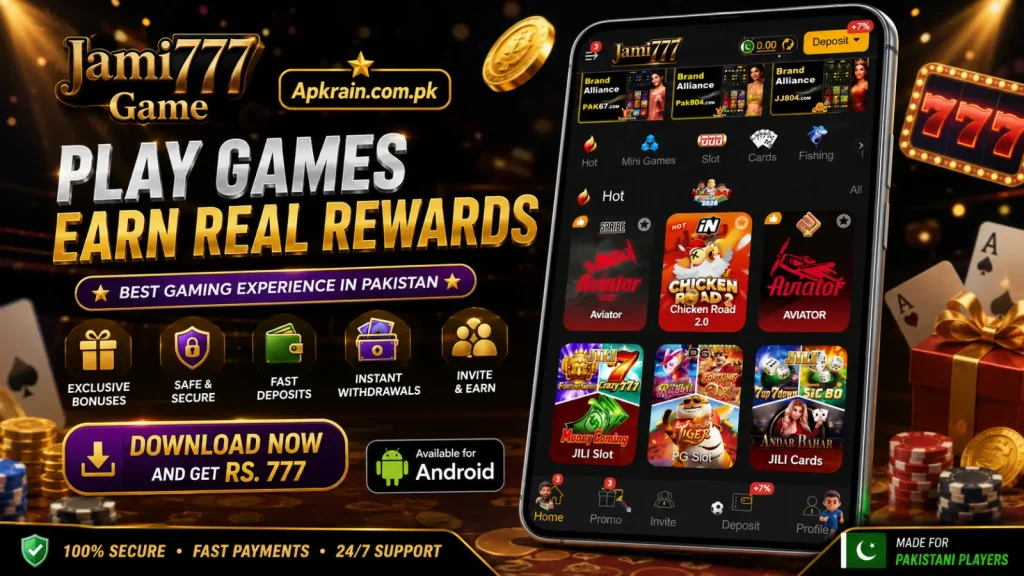 Jami777 Game app