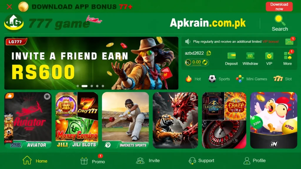 LG777 Game App