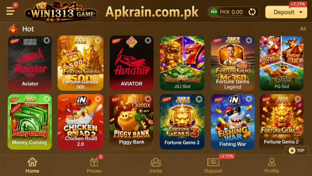 Win1313 Game app