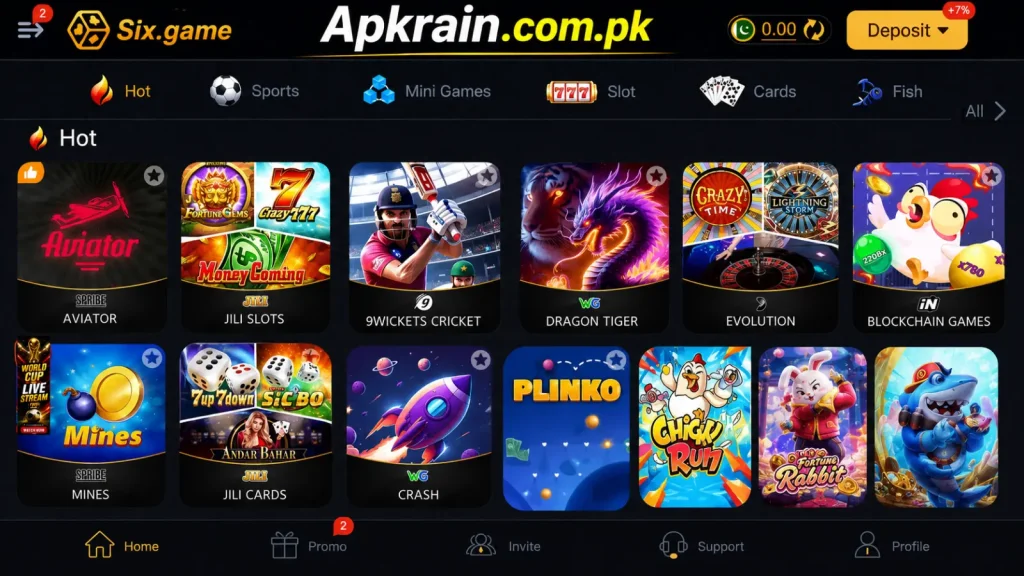 six game Apk