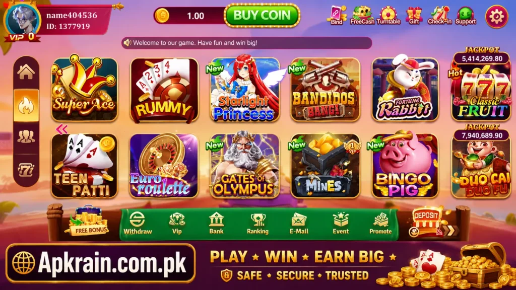 Golo Rummy interface